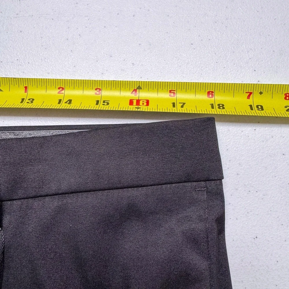 DKNY Dress Pants Mens 34 Black‎ Stretch Skinny Fit Flat Front 36x29 NEW $70